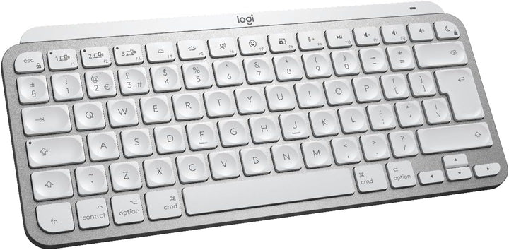 Logitech MX Keys Mini für Mac minimalistische kabellose beleuchtete Tastatur, kompakt, Bluetooth, Hi