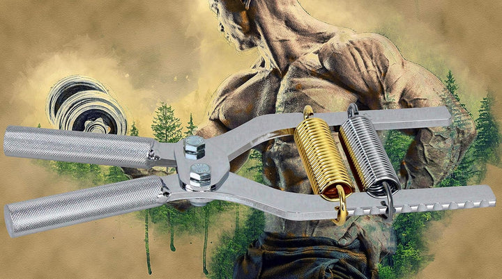 Roter verstellbarer Handgreifer 50/227 kg Widerstand baut Griffstärke schnell auf chrom, chrom
