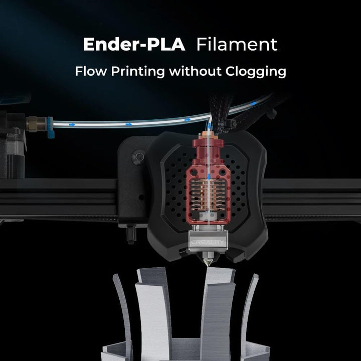 Creality Ender PLA Filament, 1,75mm PLA 3D Drucker Filament, Massgenauigkeit +/- 0.03mm, passend für