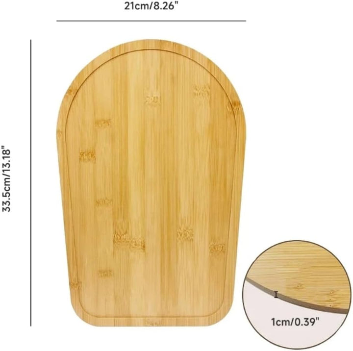 Holz-Mixer-Schiebebasis, 4,5/5 Quart-Halter, 34 x 21 cm, für Küchenmixer-Geräte