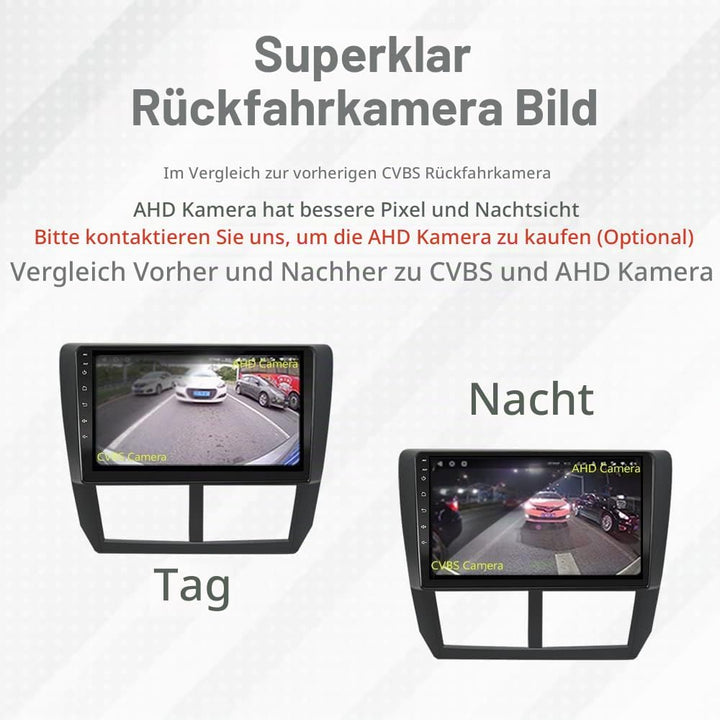 EZoneTronics Android 11 Auto Radio Stereo für Subaru Forester 2008-2012 9 Zoll Carplay Touchscreen G
