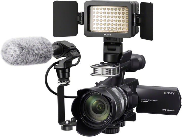 Sony HVL-LE1 LED Videoleuchte (bis zu 1800 Lux, schwenkbar, Dauerlicht, geeignet für Camcorder und K