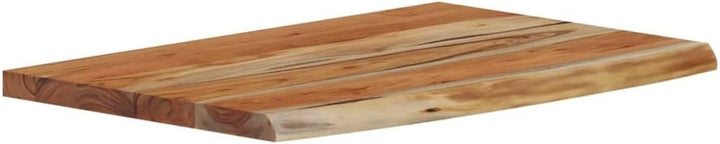 vidaXL Wandregal 60x40x3,8 cm Rechteckig Massivholz Akazie Baumkante