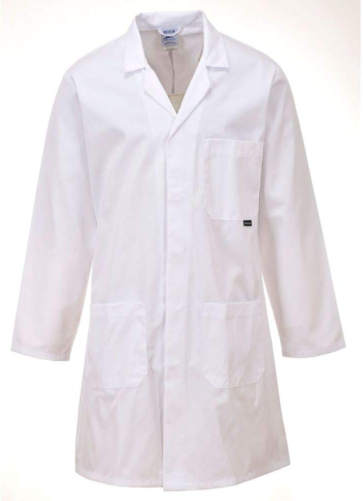 Portwest Standard-Kittel. Farbe: Weiss. Grösse: 3XL. C852WHRXXXL. 3XL Weiss, 3XL Weiss
