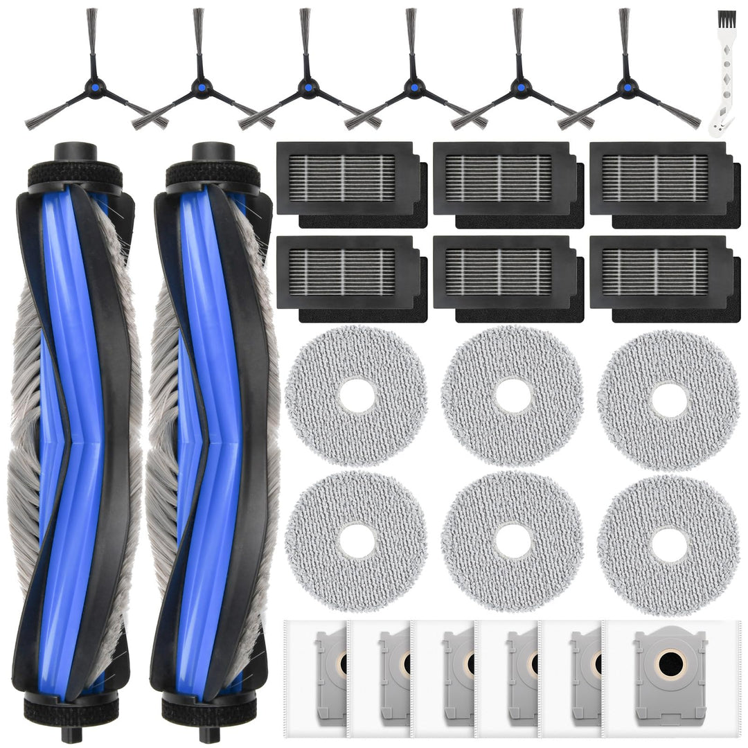 27 Stück Zubehör für Ecovacs Deebot T50 Omni / T50 Pro Omni / T50 Pro Gen2 / T50 Omni Gen2 Saugrobot