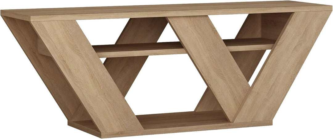 Hocuspicus Modern TV-Einheit für Wohnzimmer bis 48" Fernseher, 110 x 40 x 30 cm, einfache Montage un
