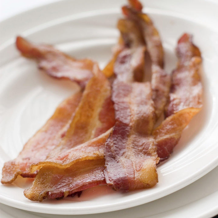 Nordic Ware Runder Speck und Fleisch Mikrowellen-Grill, 2-seitig, weiss 2-Sided Bacon and Meat