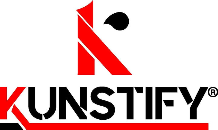 KUNSTIFY Töpferscheibe I Rund I 20cm Durchmesser, Höhe 5 cm MDF Drehscheibe Drehteller für Töpferei