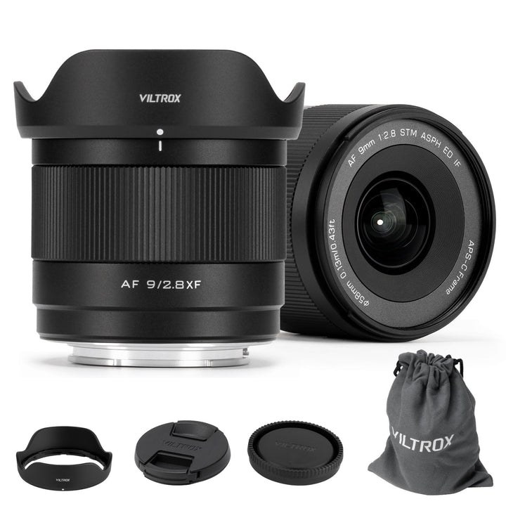 VILTROX 9mm F2.8 Air XF Mount Kameraobjektiv Lens für Fuji X APS-C Autofokus Ultraweitwinkelobjektiv