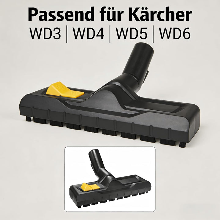 3 Stück Bodendüse für Kärcher Staubsauger WD3 WD5 WD4 WD6 Zubehör Kompatible Kärcher WD6 WD3 WD4 WD5