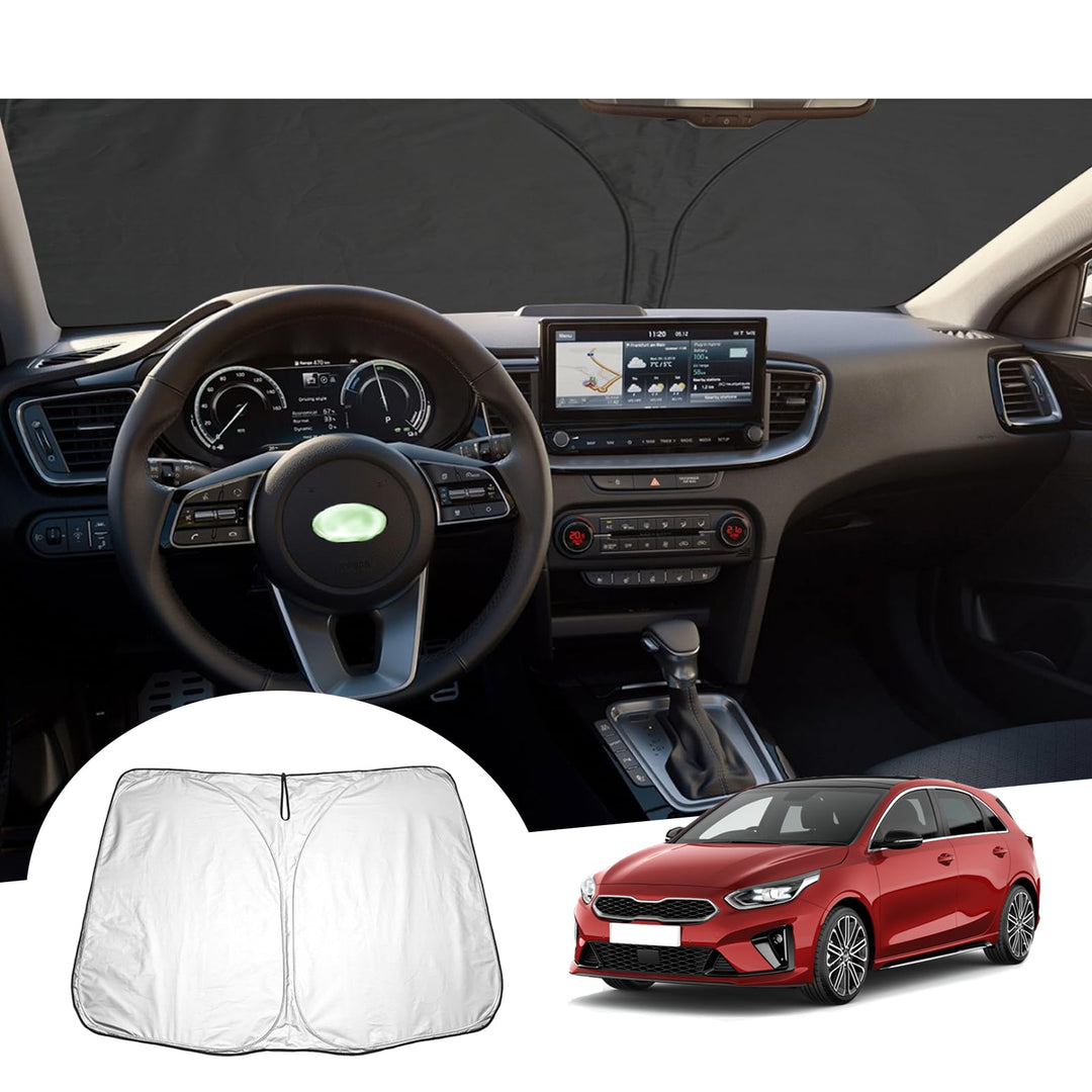 GAFAT Kompatibel mit Kia Ceed Proceed XCeed SW GT 2018-2023 2024 Sonnenschutz Frontscheibe Innen, Wi