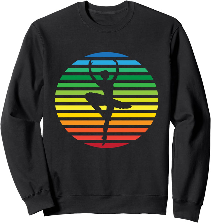 Tänzerin Retro I Ballett Tanz Tänzerin Mädchen Tänzer Sweatshirt