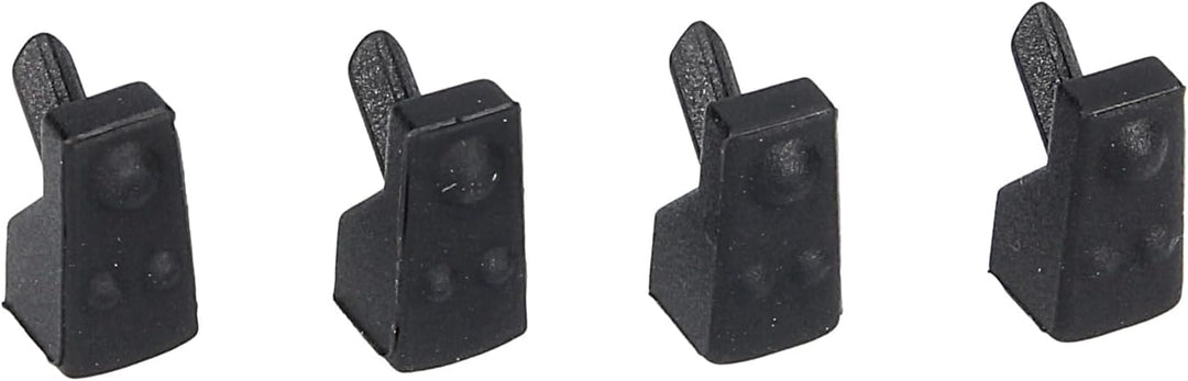 easyPART Kompatibel/Ersatz für Bauknecht 484000000840 Gummifuss Set Whirlpool für Gasmuldengitter To