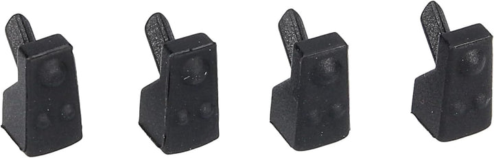 easyPART Kompatibel/Ersatz für Bauknecht 484000000840 Gummifuss Set Whirlpool für Gasmuldengitter To