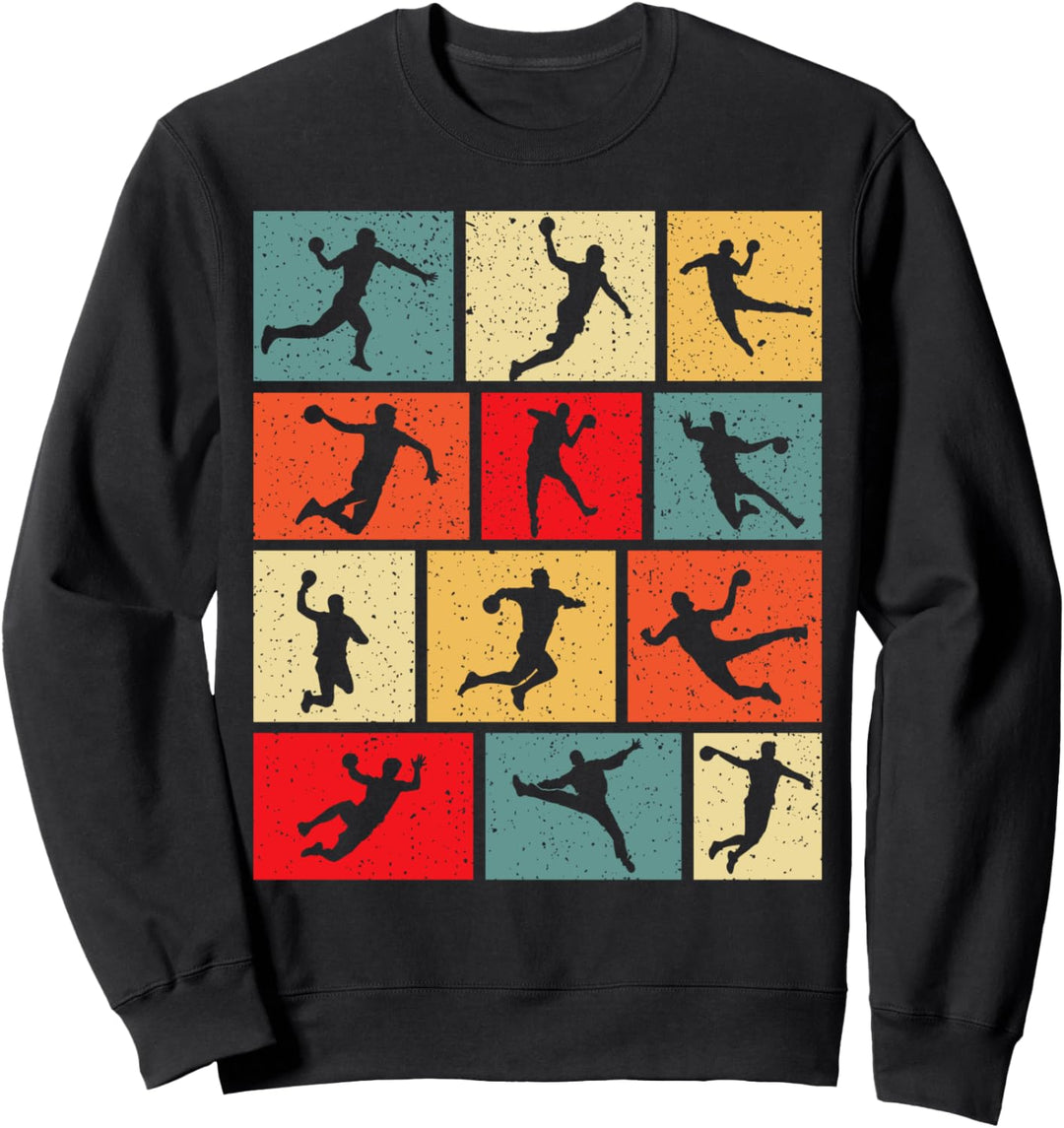 Handball Handballer Jungen Kinder Herren Sweatshirt