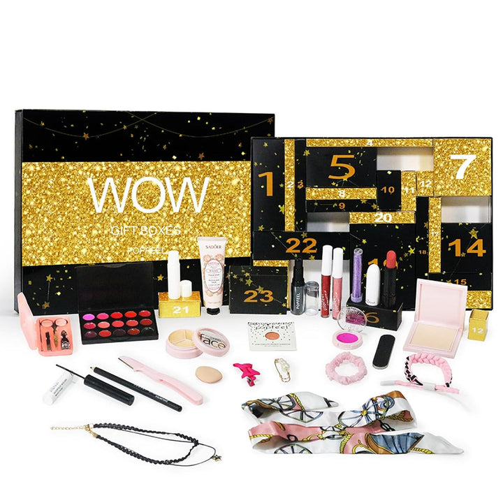 FantasyDay Xmas Make-up Sets Multifunktions Schminkkoffer Mädchen Makeup Geschenkset Kosmetik für Ge