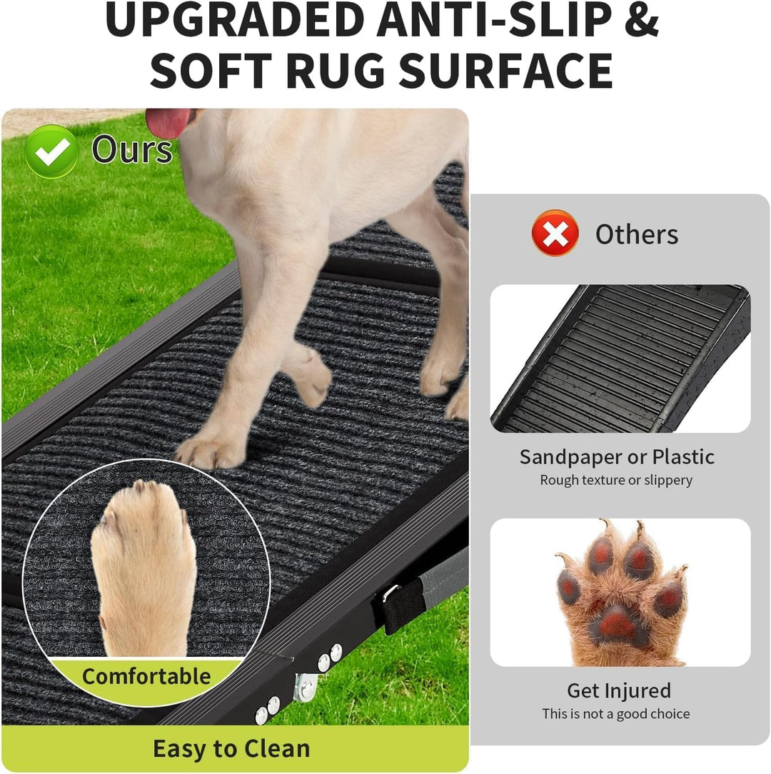 Hunderampe Klappbar Hundetreppe Hunde- & Katzentreppe Rampe Einstiegshilfe Für Kofferraum Haustiertr