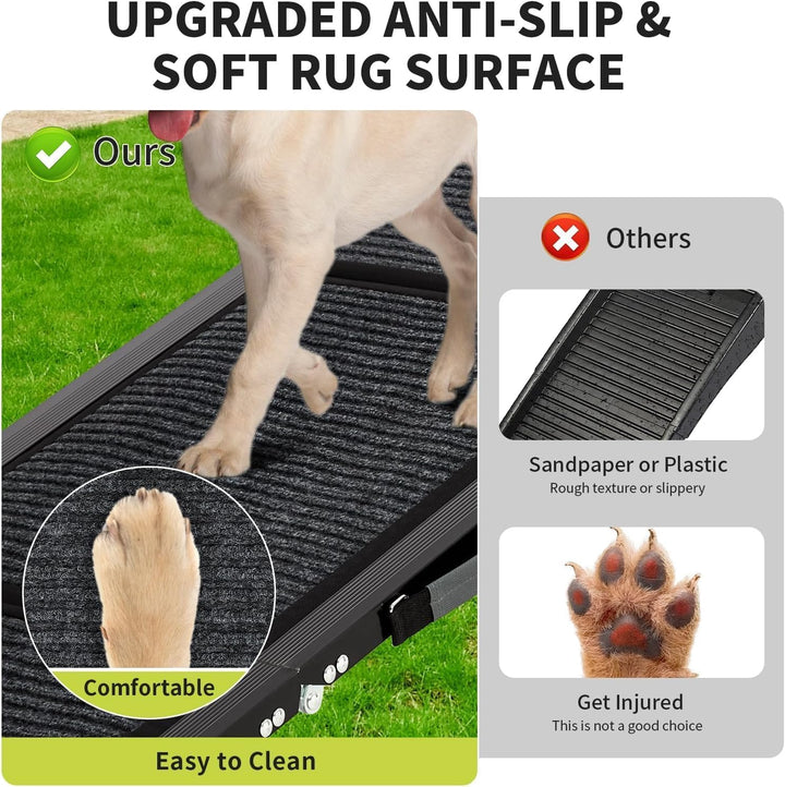 Hunderampe Klappbar Hundetreppe Hunde- & Katzentreppe Rampe Einstiegshilfe Für Kofferraum Haustiertr