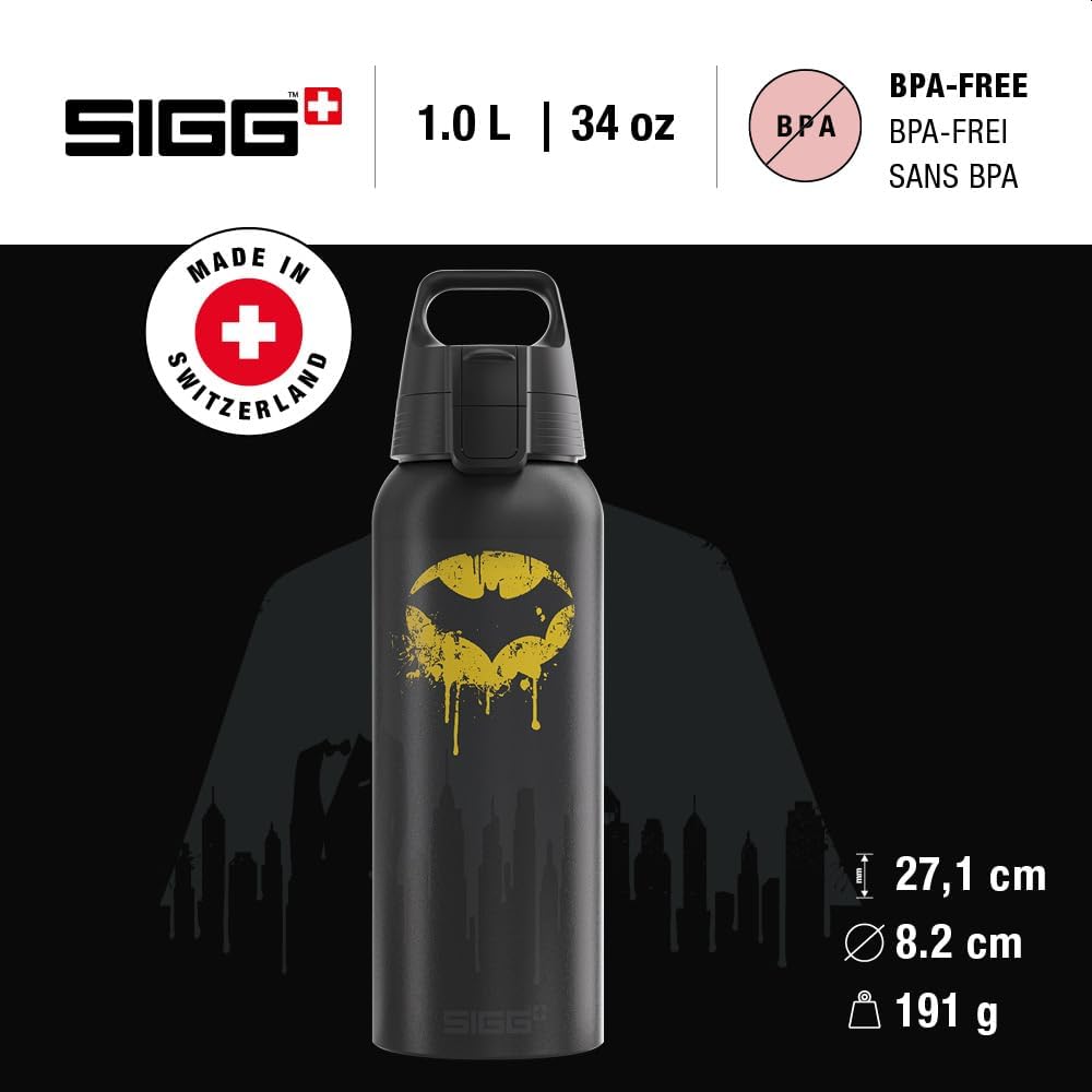Sigg - Alu Trinkflasche - WMB ONE - Made in Switzerland - ClimatePartner Zertifiziert - Kohlensäure
