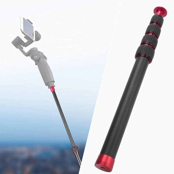 Manbily Kamera Monopod Stativ Verlängerung Stange LR255 Aluminium Legierung Monti Erbares Monopod Ro