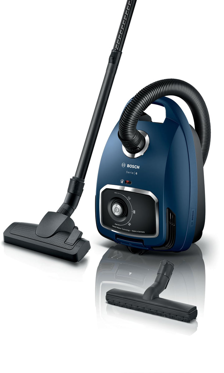 Bosch BGB6X300 Staubsauger mit Beutel, 4 L, 600 W, HEPA Filter, 75dB, 12 Meter Kabel