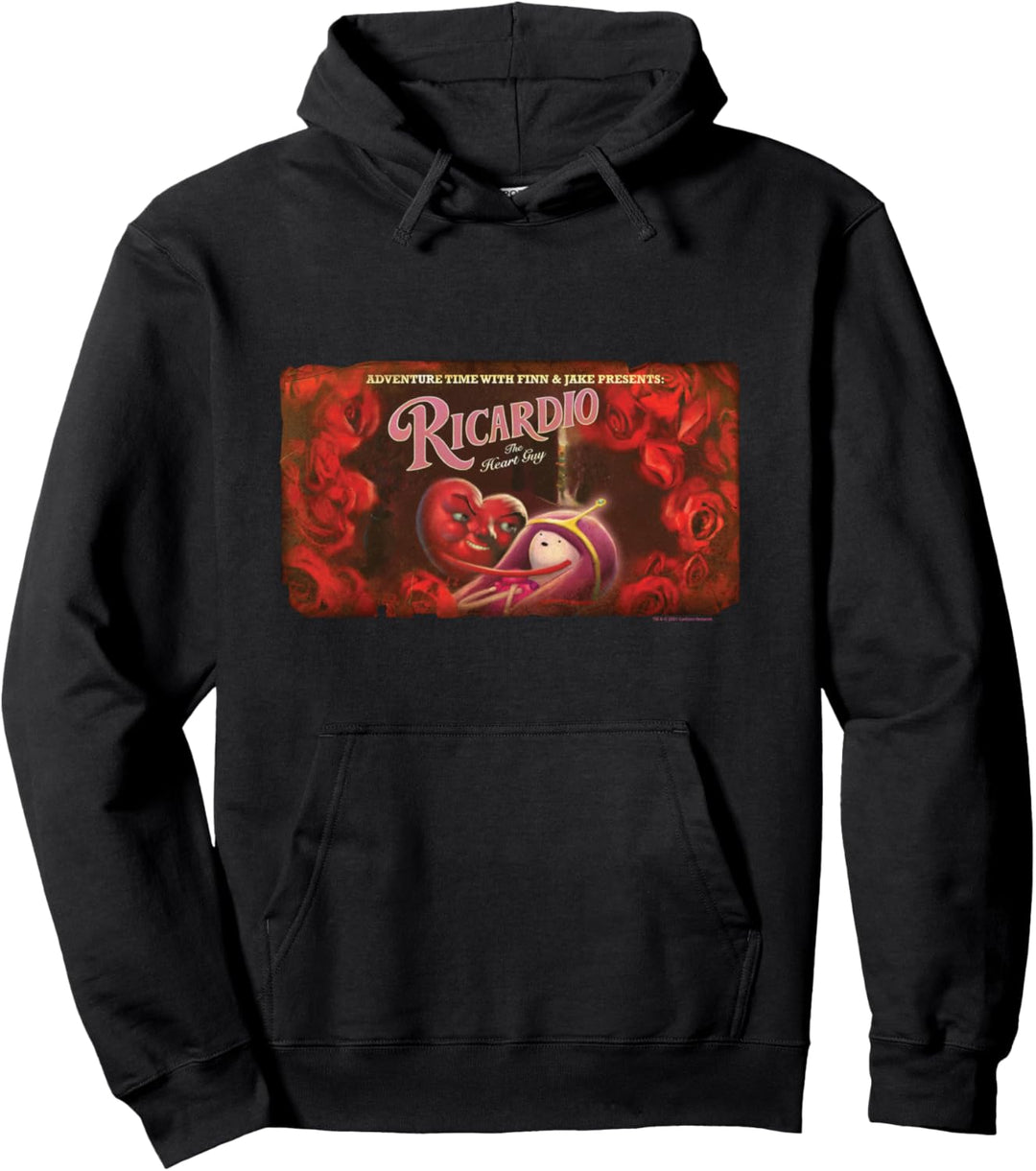 Adventure Time Ricardio The Heart Guy Card Pullover Hoodie