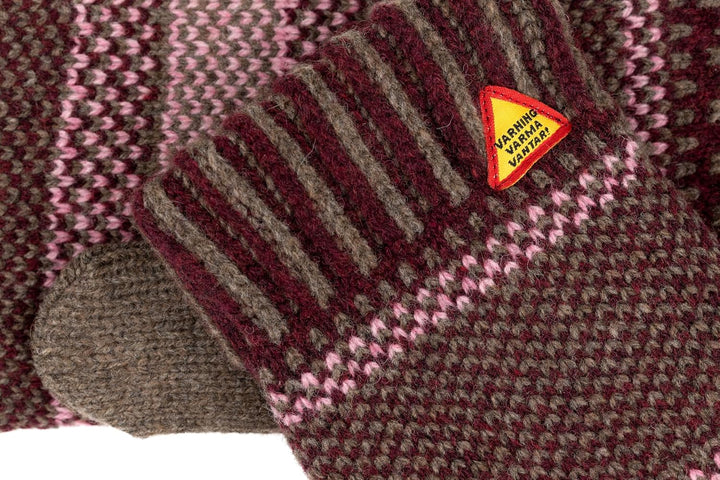 ÖJBRO VANTFABRIK Fäustlinge 4 Lagen 100% Merinowolle versch. Modelle, Grösse S-L (6-11) Handschuhe S