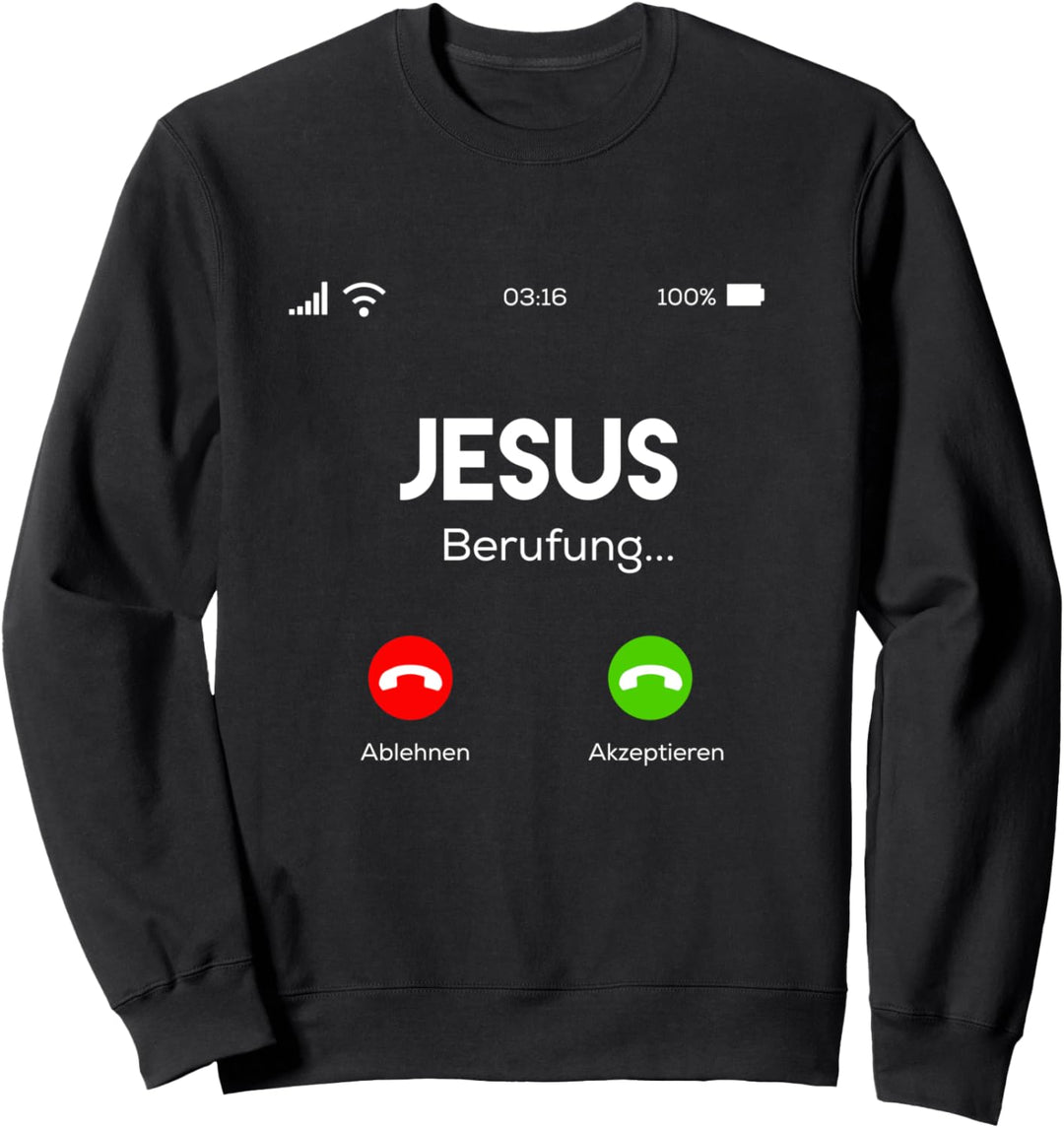 Jesus ruft - Christian T. Sweatshirt