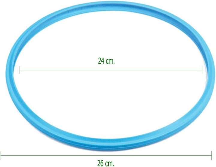 ELECTROTODO Dichtung kompatibel mit Kuhn Rikon Duromatic Schnellkochtopf 24 cm (9815)