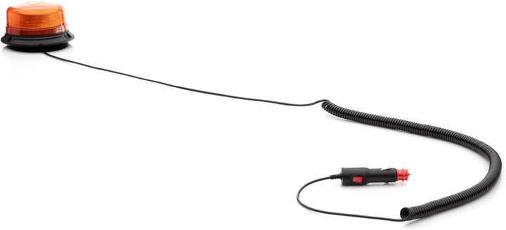 LED-MARTIN® Rundumleuchte - XR20 ECO - 12V/24V - Orange - Gelb - Magnetfuss - 3,5m Kabel - ECE-R65 -