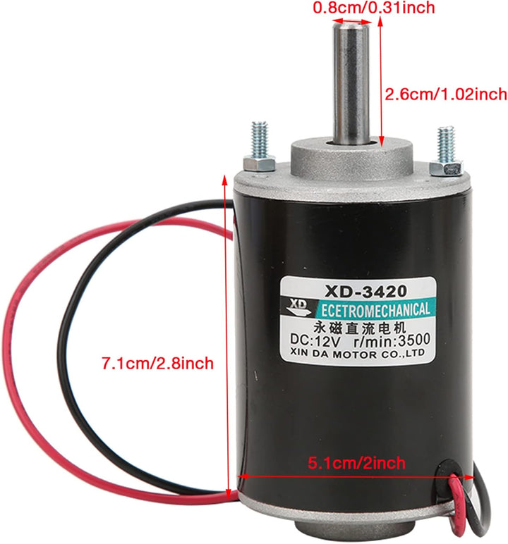 DC-Elektromotor mit Hohem Drehmoment für Generator Permanentmagnet-Hochgeschwindigkeitsmotor für Sch