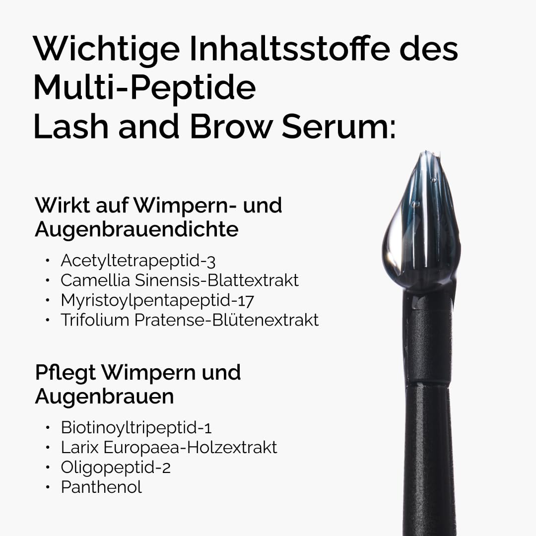 The Ordinary Multi-Peptide Lash and Brow Serum, schwarz, 5 ml