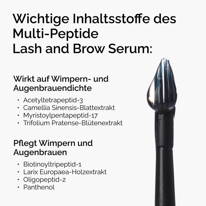 The Ordinary Multi-Peptide Lash and Brow Serum, schwarz, 5 ml