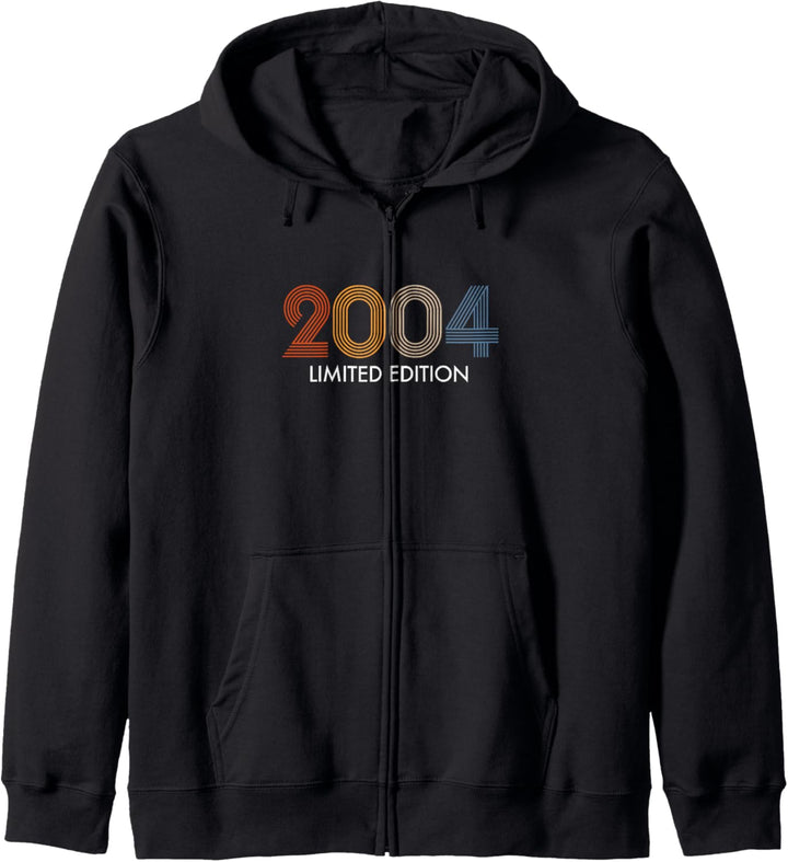 Retro 20 Jahre Jahrgang 2004 Limited Edition 20. Geburtstag Kapuzenjacke