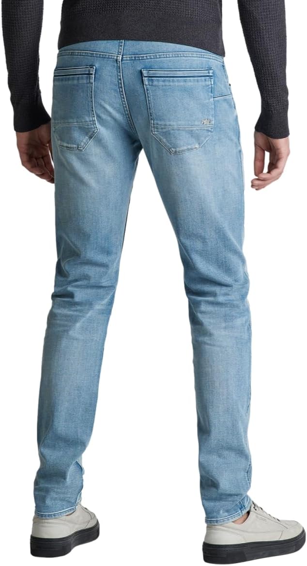PME Legend Herren Jeans NIGHTFLIGHT - Regular Fit - Blau - Bright Comfort Light W28-W40 79% Baumwoll