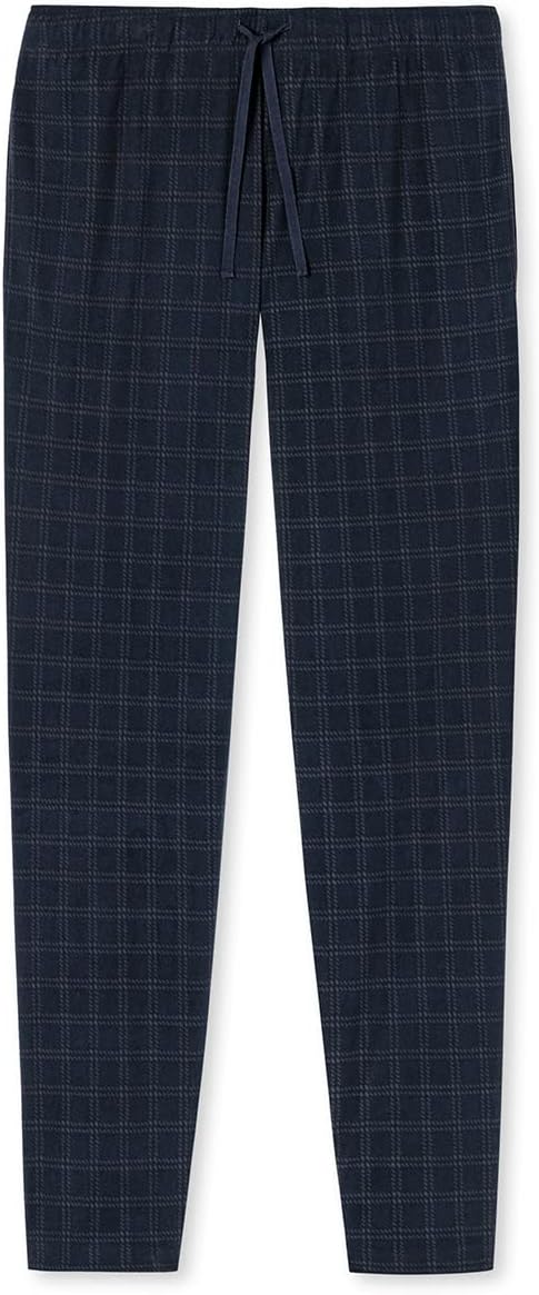 Schiesser Herren Lange Unterhose Doppelripp weiche 100% Baumwolle kochfest 56 Dunkelblau, 56 Dunkelb