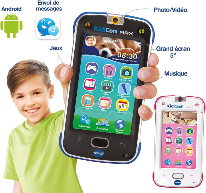 VTech – Kidicom Max. Sprache: Französisch Rose, Rose