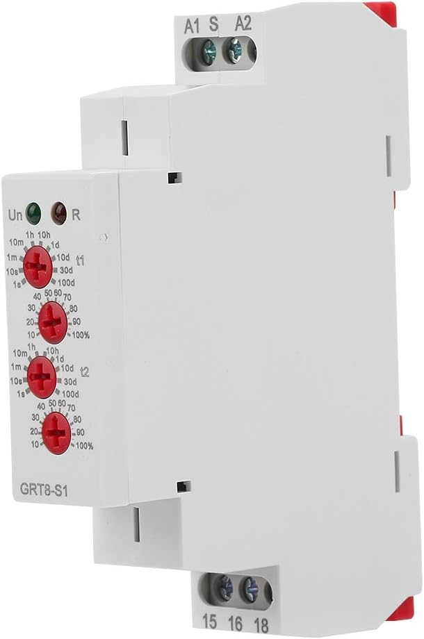 Zyklus-Timer-Relais GRT8-S1 Asymmetrischer Zyklus-Timer On/Off Zykluszeitwiederholung Relais AC 220