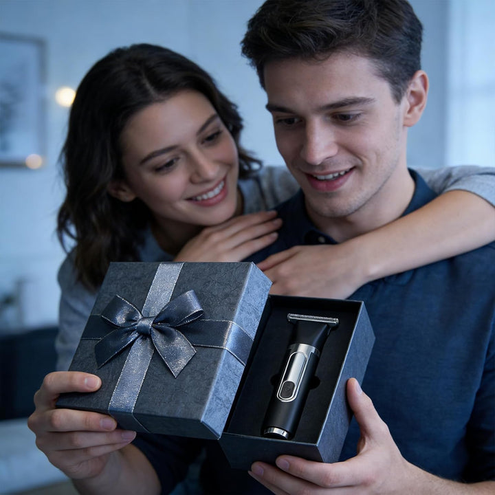 Elektrisch Rückenrasierer Herren, 5 in 1 Körperrasierer Herren, Intimrasierer Mann for Herren mit Fa
