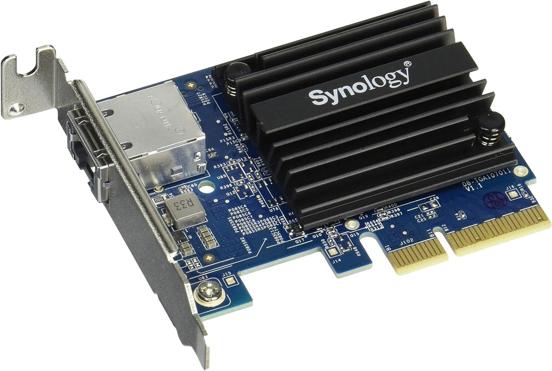 Synology Ethernet-Adapter, 10 GB, 1 RJ45 Port (E10G18-T1) RJ-45; 1 port E10G18-T1, RJ-45; 1 port E10