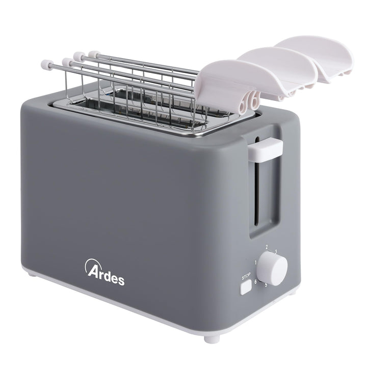 ARDES - ARTOAST05 Tostadora TOSTO CUBE con pinzas para tostadas rellenas - Temporizador para 6 tosta