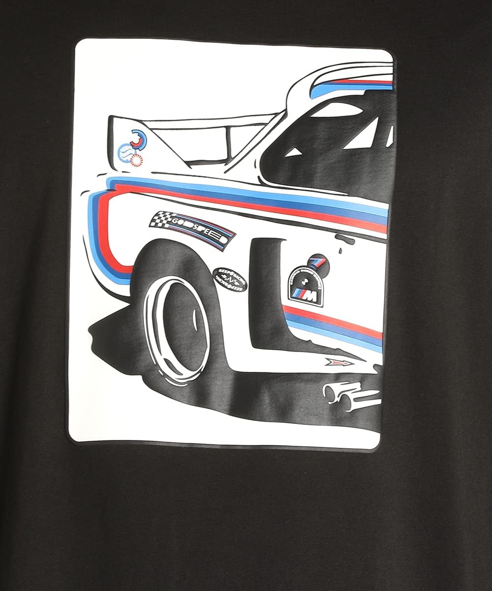 PUMA BMW MMS Statement Graphic T-Shirt Cotton Black M