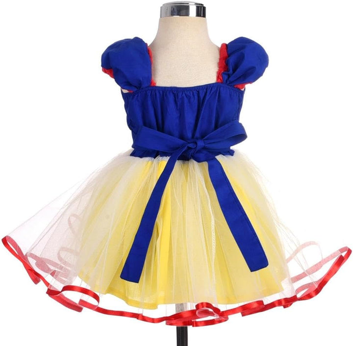 Lito Angels Mädchen Prinzessin Schneewittchen Cinderella Meerjungfrau Rapunzel Kleid Kostüm Weihnach