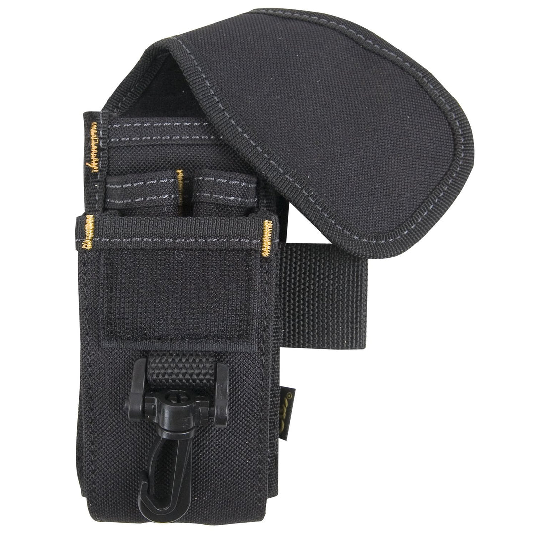 CLC Custom LeatherCraft Handy/Werkzeughalter mit 5 Fächern, klein, Schwarz