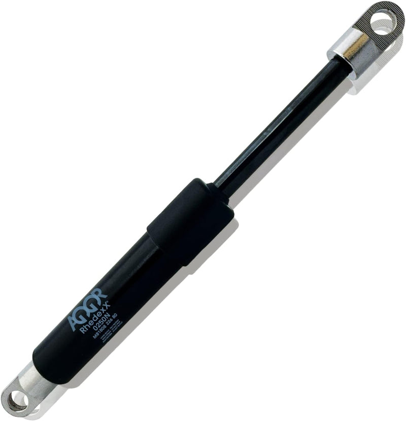 RhedexX® Gasdruckfeder Gasdruckdämpfer Gasfeder mit M8 Gewinde Augenaufnahme 700/300/100N-1250N Läng