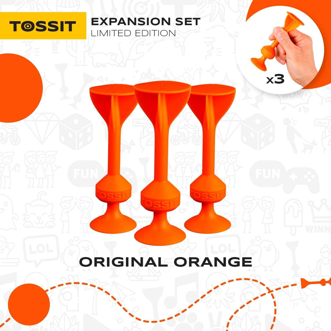 TOSSIT Spiel Saugnapf Darts, Indoor Outdoor Drinnen Draussen, Boccia, Petanque, Wurfspiel, Nachhalti