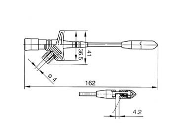 HIRSCHMANN - HM6401S Sicherheitsklemmprü Fspitze 142912