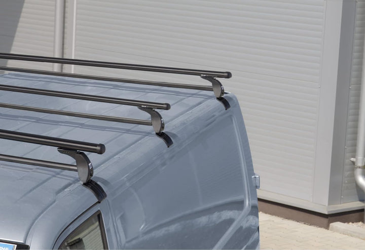 Cruz Kompatibel mit VW T4 MK4 Stahl Dachträger Xpro 2022 3 Tragrohre