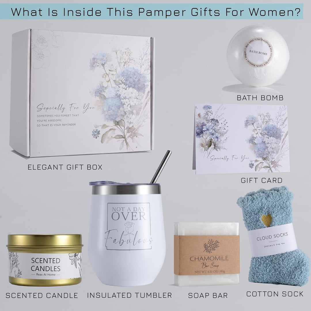 Verwöhn-Geschenke für Frauen Geburtstag, Entspannung, Spa-Geschenk-Set, Selbstpflege-Paket, Gute Bes