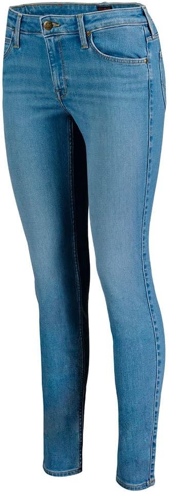 Lee Damen-Jeans, Bequeme Passform, gerades Bein 25W / 33L Majestic Wave, 25W / 33L Majestic Wave